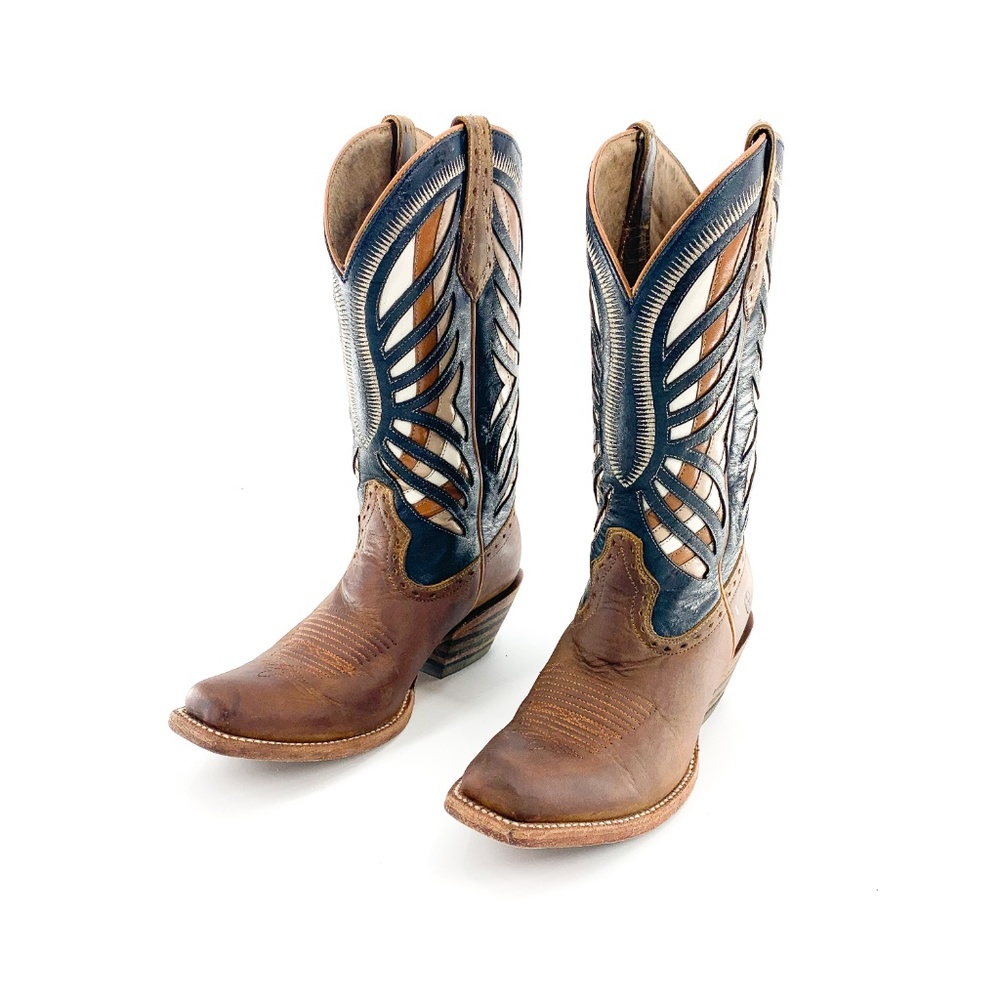 Ariat Gentry Narrow Square Toe Western Boot 8.5B - Picture 4 of 8